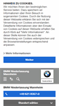 Mobile Screenshot of bmw-mannheim.de